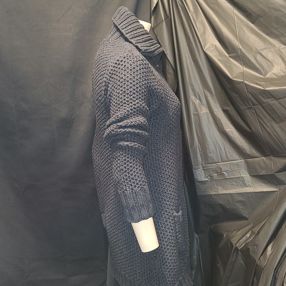 Vintagr Roots Women's Dark Blue Cardigan with Toggle Closures Size L - Picture 6 of 11